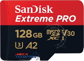 Карта памяти SanDisk micro SDXC 128GB UHS-1 (U3) (SDSQXCY-128G-GN6MA), R170/W90MB/s Карта памяти SanDisk micro SDXC 128GB UHS-1 (U3) (SDSQXCY-128G-GN6MA), R170/W90MB/s