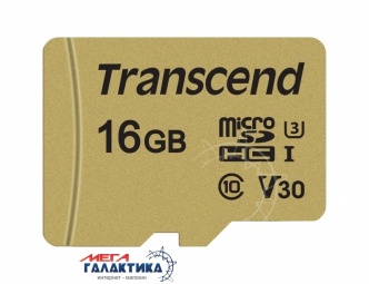 Карта памяти Transcend micro SDHC 16GB UHS-1 (U3) (TS16GUSD500S) +адаптер sd, R95/W60MB/s Карта памяти Transcend micro SDHC 16GB UHS-1 (U3) (TS16GUSD500S) +адаптер sd, R95/W60MB/s