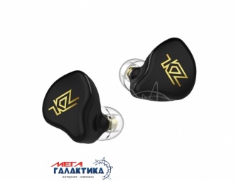 Гарнитура KZ T1 TWS гибридная Black Гарнитура KZ T1 TWS гибридная Black
