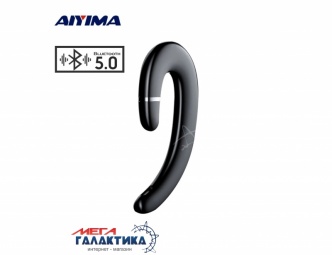 Гарнитура AIYIMA Костнопроводная, водонепрницаемая, BT V5.0 Black Гарнитура AIYIMA Костнопроводная, водонепрницаемая, BT V5.0 Black