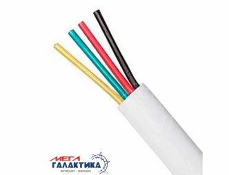 Кабель Megag Телефонный 4 жилы (цена за 1 метр) 100m White Бухта Кабель Megag Телефонный 4 жилы (цена за 1 метр) 100m White Бухта