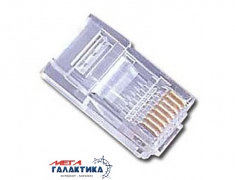 Коннектор Cablexpert Витая пара (RJ45) PLUG3UP6/100 8P8C White Transparent OEM Коннектор Cablexpert Витая пара (RJ45) PLUG3UP6/100 8P8C White Transparent OEM