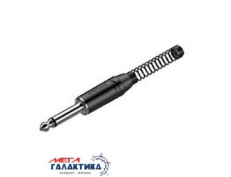Разъем Roxtone Jack 6.3mm M (папа) (3 пин) RJ2PP-BN Black Разъем Roxtone Jack 6.3mm M (папа) (3 пин) RJ2PP-BN Black