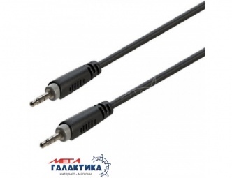 Кабель Roxtone Jack 3.5mm M (папа) - Jack 3.5mm M (папа) (3 пин) RACC240L09 0.9m Black Кабель Roxtone Jack 3.5mm M (папа) - Jack 3.5mm M (папа) (3 пин) RACC240L09 0.9m Black
