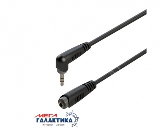 Кабель Roxtone Jack 3.5mm M (папа) - Jack 3.5mm F (мама) (3 пин) RACC260AL6 6m Black Кабель Roxtone Jack 3.5mm M (папа) - Jack 3.5mm F (мама) (3 пин) RACC260AL6 6m Black