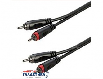 Кабель Roxtone 2 x RCA M (папа) - 2 x RCA M (папа) (2 пин) RACC130L6 6m Black Кабель Roxtone 2 x RCA M (папа) - 2 x RCA M (папа) (2 пин) RACC130L6 6m Black