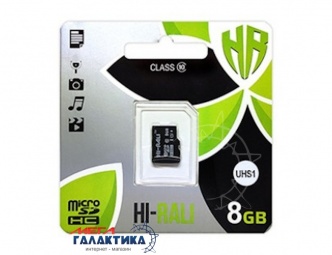 Карта памяти HI-RALI micro SDHC 8GB Class 10 (HI-8GBSD10U1-00) Карта памяти HI-RALI micro SDHC 8GB Class 10 (HI-8GBSD10U1-00)