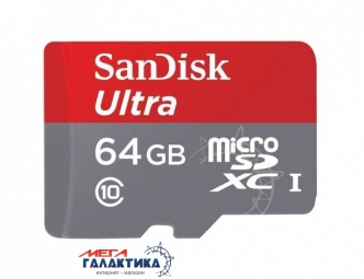 Карта памяти SanDisk micro SDXC 64GB UHS-1 (U1) (SDSQUA4-064G-GN6MN), R120/W90MB/s Карта памяти SanDisk micro SDXC 64GB UHS-1 (U1) (SDSQUA4-064G-GN6MN), R120/W90MB/s