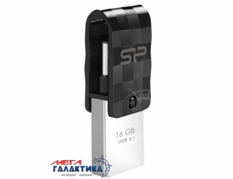 Флешка USB 3.1 / Type-C Silicon Power Mobile C31 16GB (SP016GBUC3C31V1K) Флешка USB 3.1 / Type-C Silicon Power Mobile C31 16GB (SP016GBUC3C31V1K)