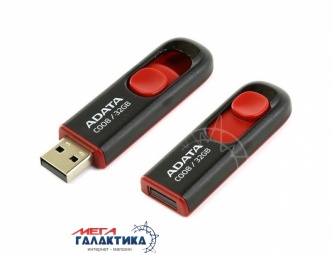 Флешка USB 2.0 A-Data C008 (AC008-32G-RKD) Флешка USB 2.0 A-Data C008 (AC008-32G-RKD)