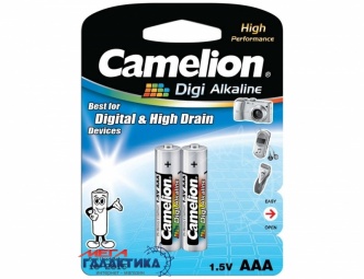 Батарейка Camelion AAA Digi 1.5V Alkaline (LR03-BP2DG) Батарейка Camelion AAA Digi 1.5V Alkaline (LR03-BP2DG)