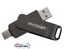  128GB Patriot USB 3.2 Gen 1 Rage R550 Type-A+C PE128GR550DSAD