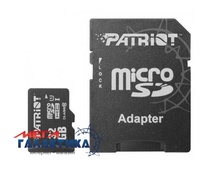  ' Patriot SDHC 32GB UHS-1 (U1) (PSF32GMCSDHC10) + sd, R45/W20MB/s