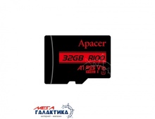  32GB Apacer MicroSDHC UHS-I Class 10 V10 A1 R100 Mb/s AP32GMCSH10UB-RA