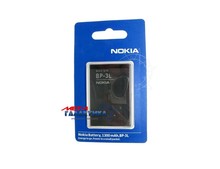   Nokia  Nokia 603 / Asha 303 / Lumia 610 / Lumia 710 BP-3L  1300 mAh  Li-ion Black Blister
