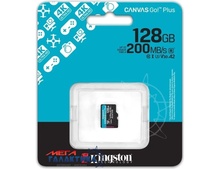  128GB Kingston Canvas Go! Plus Class 10 A2 V30 R200MB/s (SDCG4/128GBSP)
