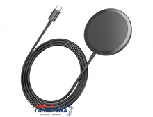   Hoco CW52 Enjoy magnetic wireless fast charger Black