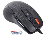  A4Tech F5 (4711421882828) USB  3000 dpi  Black 
