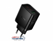  ��� HOCO N75 PD65W+QC3.0 2*C/1*A Black...