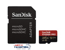  ' SanDisk micro SDXC 256GB UHS-1 (U3) (SDSQXCZ-256G-GN6MA) + sd, R170/W90MB/s