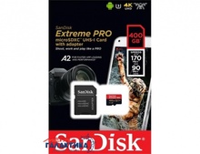  ' SanDisk micro SDXC  UHS-1 (U3) (SDSQXCZ-400G-GN6MA) + sd, R170/W90MB/s