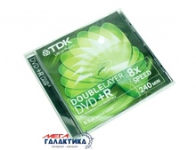 DVD+R TDK Double layer 8.5GB 8x (195458)