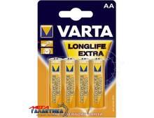   Varta AA LONGLIFE EXTRA  1.5V Alkaline () (4106101414)