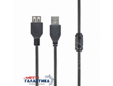   Cablexpert USB AM () - USB AF () USB 2.0  CCF-USB2-AMAF-15 4.5m Black Retail