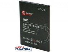   ExtraDigital  HTC A510e / G13 / HD3 / HD7 / WildfireS  1100 mAh  Li-ion Black Blister