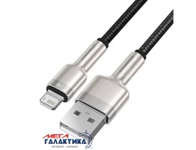  1.0m Baseus Metal cable USB to iP 2.4A CALJK-A01 Black