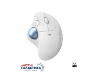  Logitech M575 Wireless Trackball Off-White (910-005870)