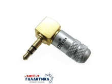   LITON Jack 3.5mm M () (3 ) Gold Plated       90    Silver