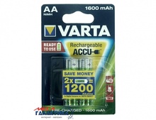   Varta AA   1600 mAh 1.2V NiMh (56716101402)