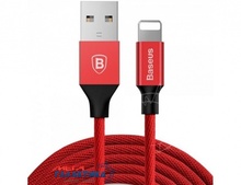  Baseus  Yiven USB AM () -  8p (),  1.2m  (CALYW-09) Red Box