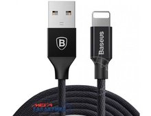   Baseus  Yiven USB AM () -  8p (),  1m  (CALYW-A0) Black Box
