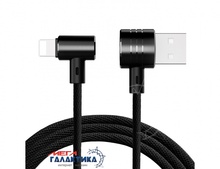   Baseus  T-type Magnet USB AM () -  8p (),  1m   Black OEM