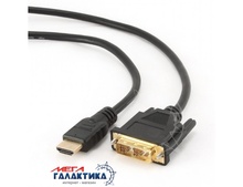   Cablexpert HDMI M () - DVI M () (19 ) CC-HDMI-DVI-6 1.8m  v1.3    Black