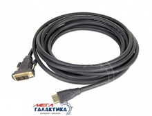   Cablexpert HDMI M () - DVI M () (18+1 ) CC-HDMI-DVI-10 3m     Black