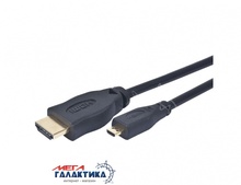   Cablexpert HDMI M () - micro HDMI M ()  CC-HDMID-6 1.8m  v1.3    Black
