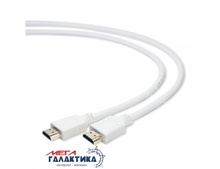   Cablexpert HDMI M () - HDMI M ()  CC-HDMI4-W-10 3m  v1.4 ( 3D)  White