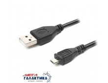   USB 2.0 Maxxter  U-AMM-0.3M USB AM () - micro USB M (),  0.3m   Black Retail