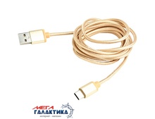   USB 2.0 Cablexpert  CCB-mUSB2B-AMCM-6-G USB AM () - Type-C M (),  1.8m   Gold Retail