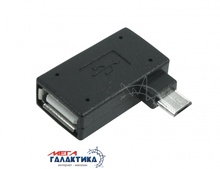   Megag USB AF () - micro USB M () USB 2.0   L 90 Right  Black OEM
