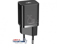   Baseus Super Si 25W Quick charge 1C EU Black CCSP020101