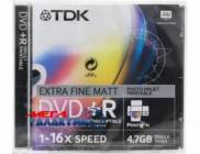  DVD+R TDK  4.7GB 16x Printable (   ) 