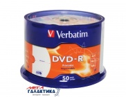  DVD-R Verbatim  4.7GB 16x Printable (   ) (43533)