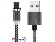 USB 2.0      USB AM () -  8p (),  1m   Black OEM