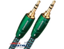   AudioQuest Jack 3.5mm M () - Jack 3.5mm M () (3 ) Evergreen 1m (EVERG01M)  Green
