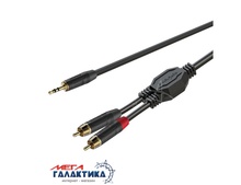   Roxtone Jack 3.5mm M () - 2 x RCA M () (3 ) GPTC140L3 3m   Black