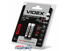  Videx  HR03 / AAA 600 mAh 1.2V NiMh (-) (23334)